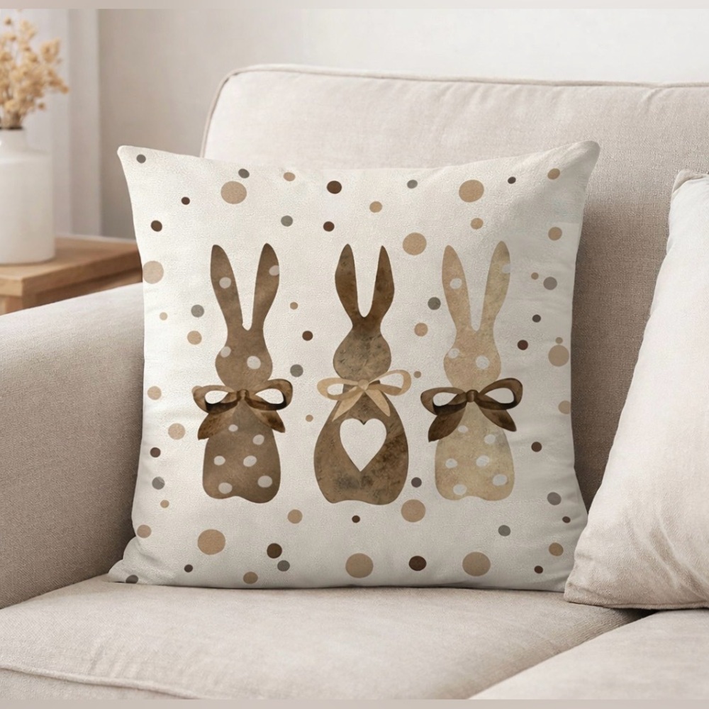 🌙 B76 Easter cushion cover